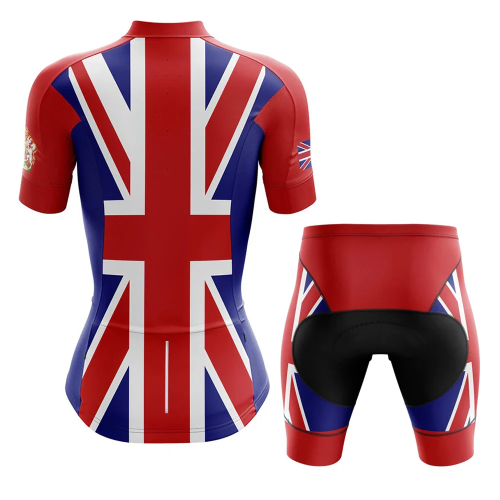 UK Women's Short Sleeve Cycling Kit - Image 2