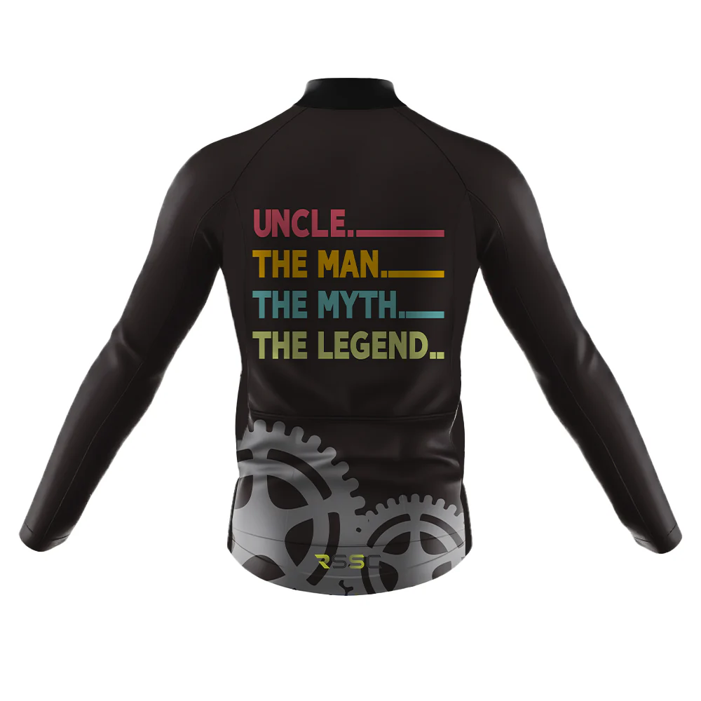 Uncle Men's Long Sleeve Cycling Jersey - Image 2