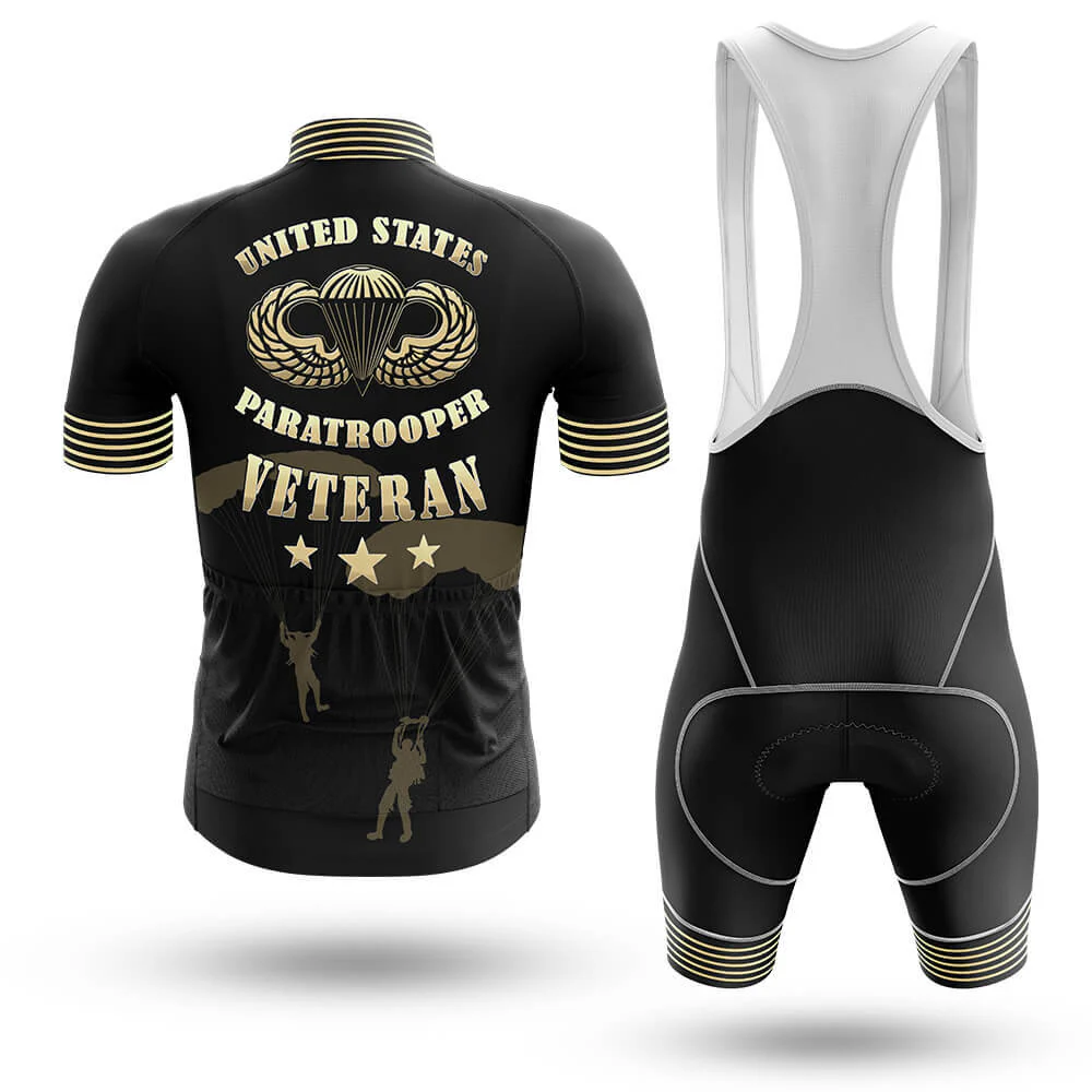 U.S Paratrooper Veteran Men's Short Sleeve Cycling Kit - Image 2