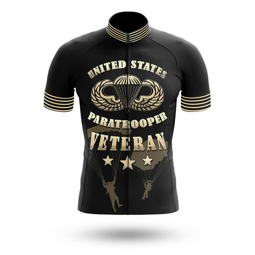 U.S Paratrooper Veteran Men's Short Sleeve Cycling Kit - Image 3
