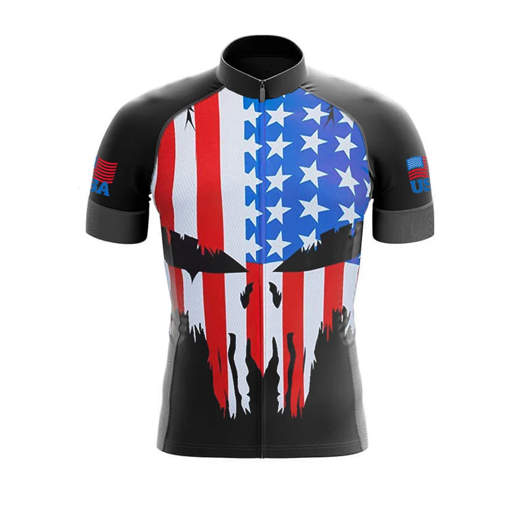 USA Men's Short Sleeve Cycling Kit - Image 3