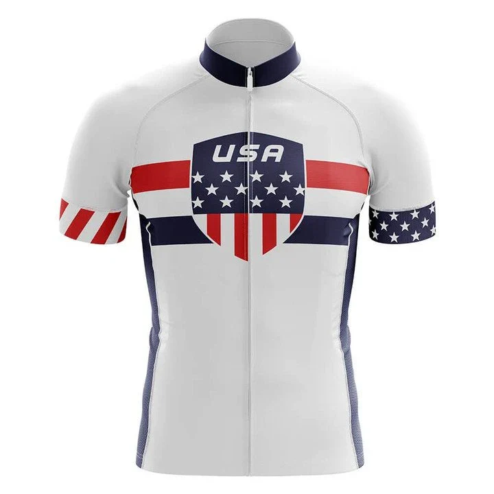USA V5 Men's Short Sleeve Cycling Kit - Image 3