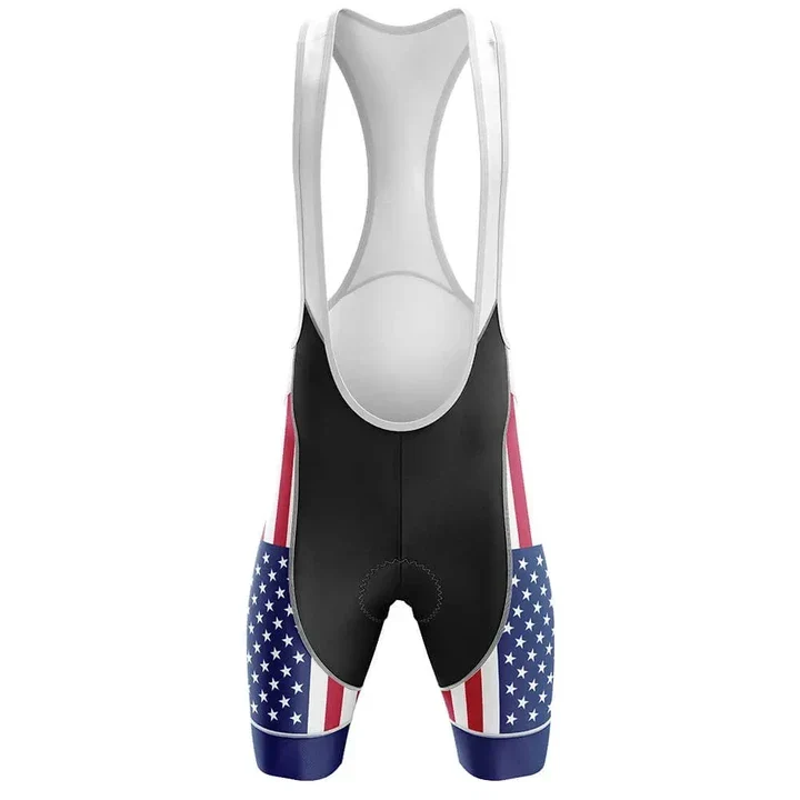 USA V6 Men's Short Sleeve Cycling Kit - Image 4