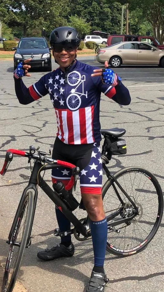 USA Men's Short Sleeve Cycling Kit - Image 5