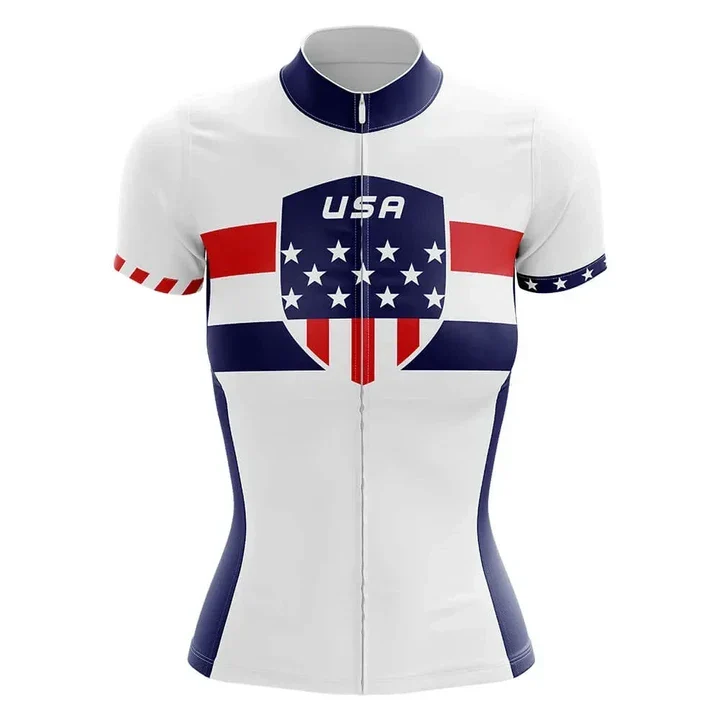 USA Women's Short Sleeve Cycling Kit - Image 3