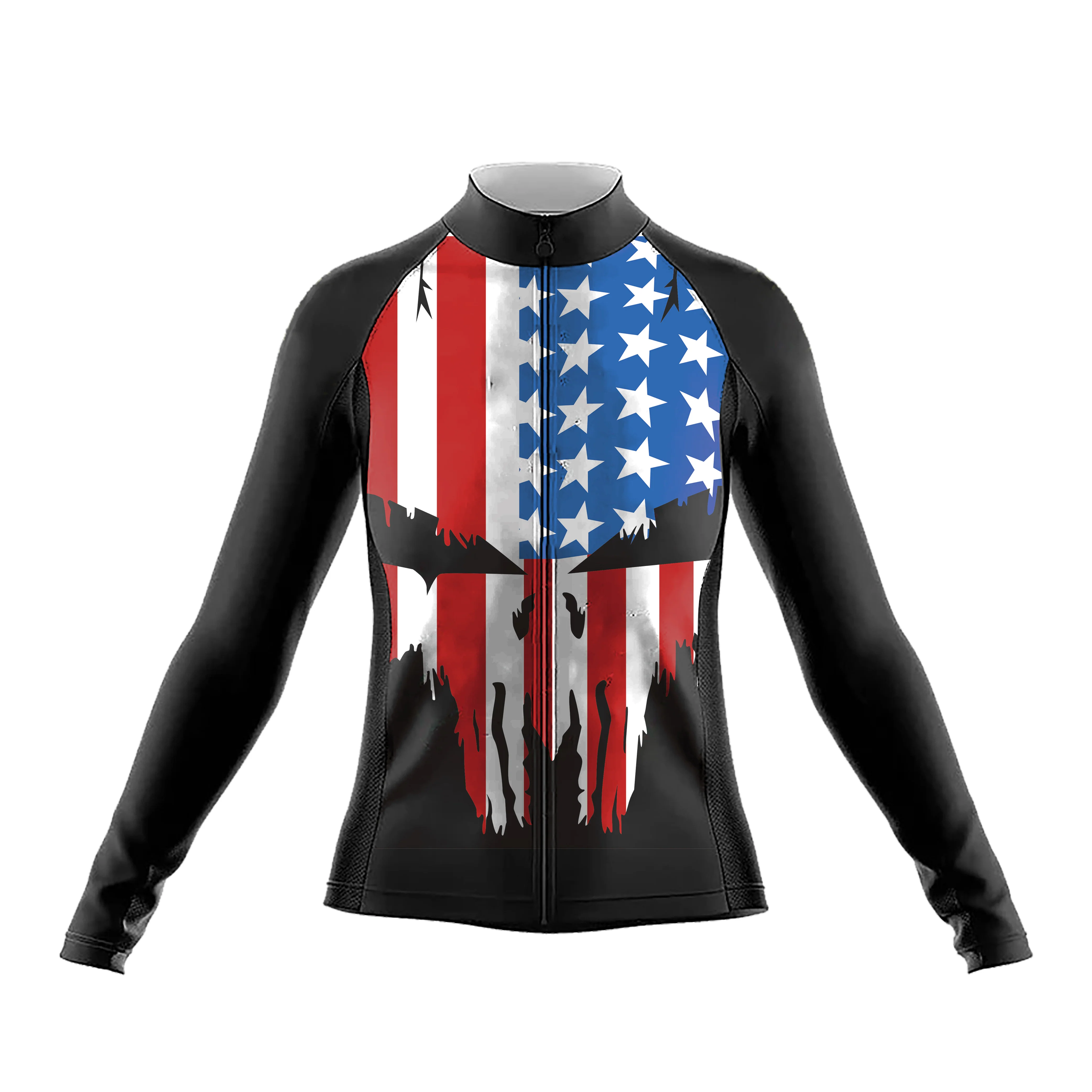 USA Women's Long Sleeve Cycling Kit - Image 3