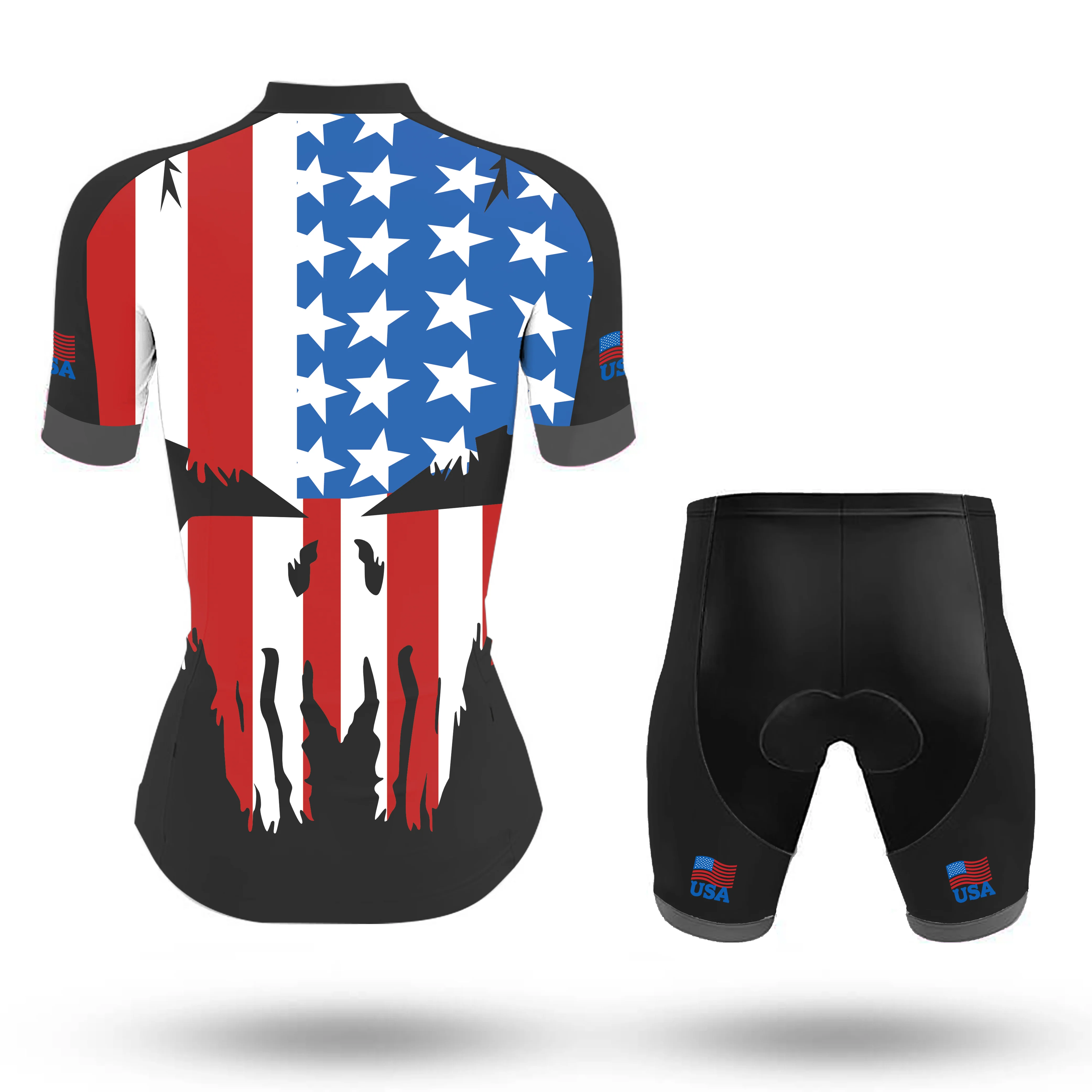 USA Women's Short Sleeve Cycling Kit - Image 2
