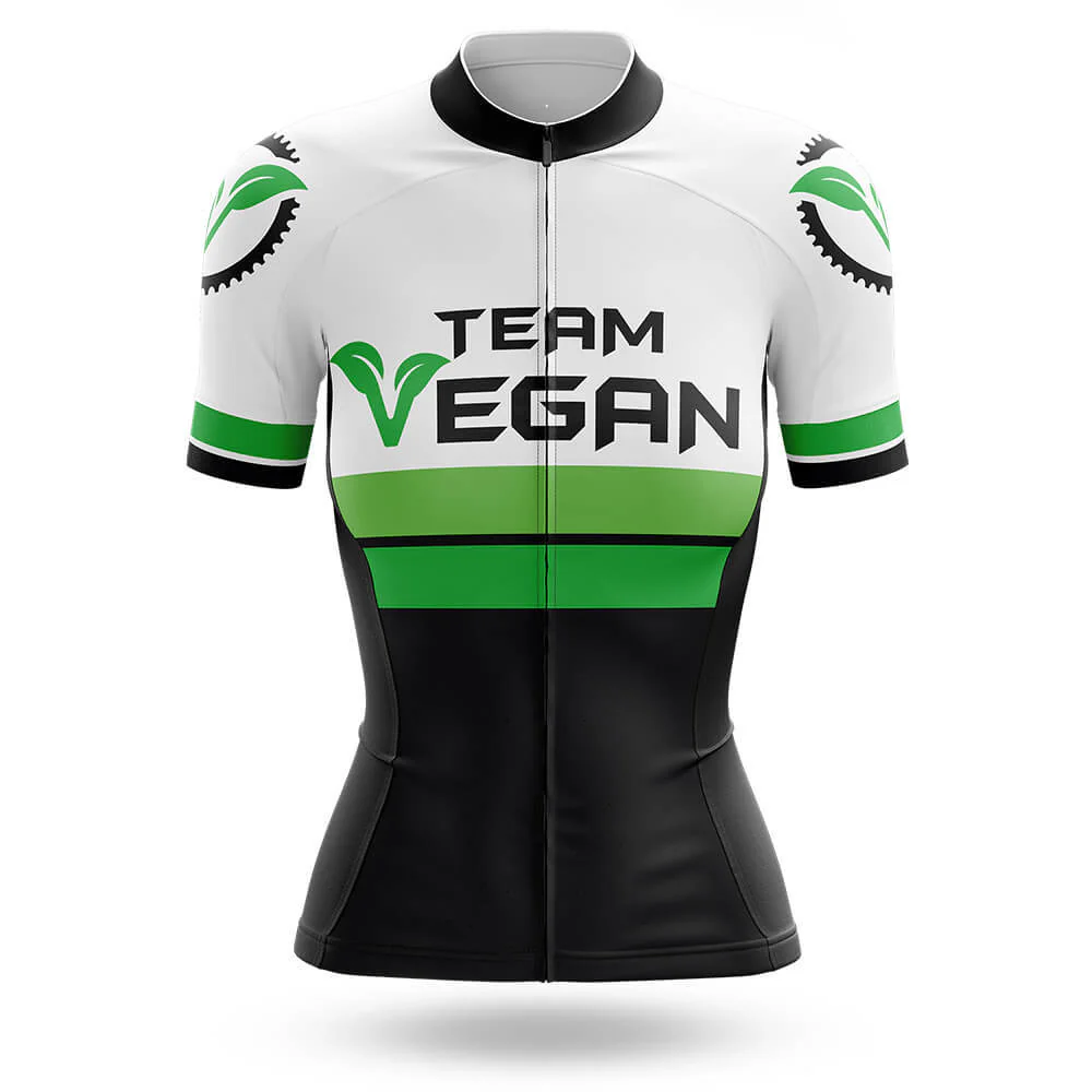 Vegan Cycling Team Women's Short Sleeve Cycling Kit - Image 3