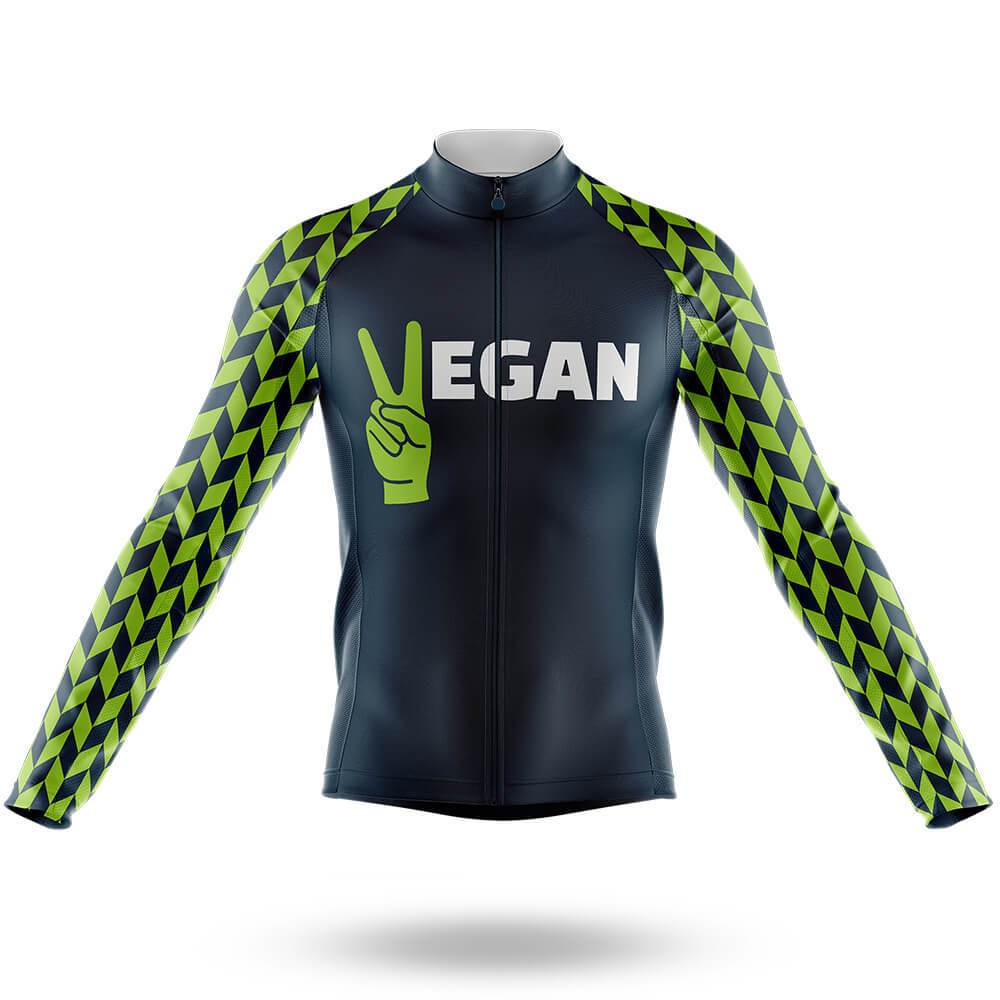 Hi Vegan Men's Long Sleeve Cycling Kit - Image 3