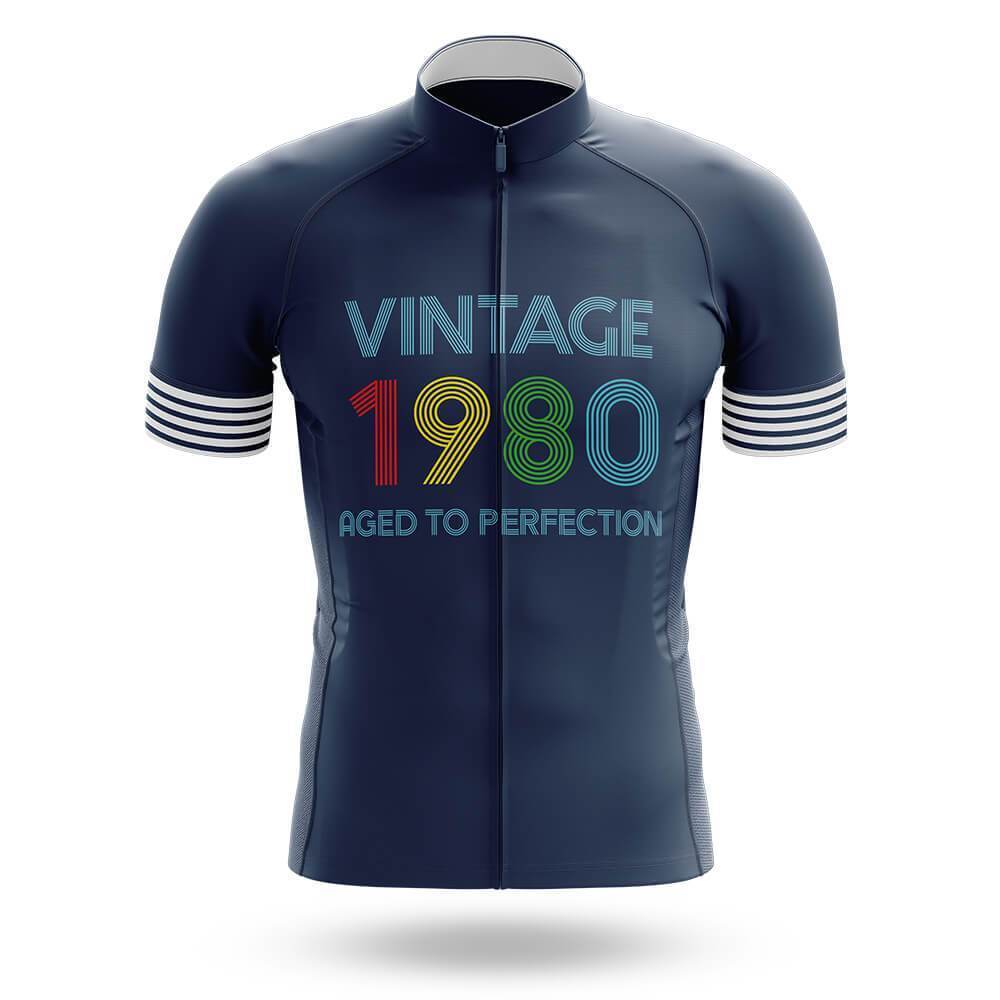 Vintage 1980 Men's Short Sleeve Cycling Kit - Image 3