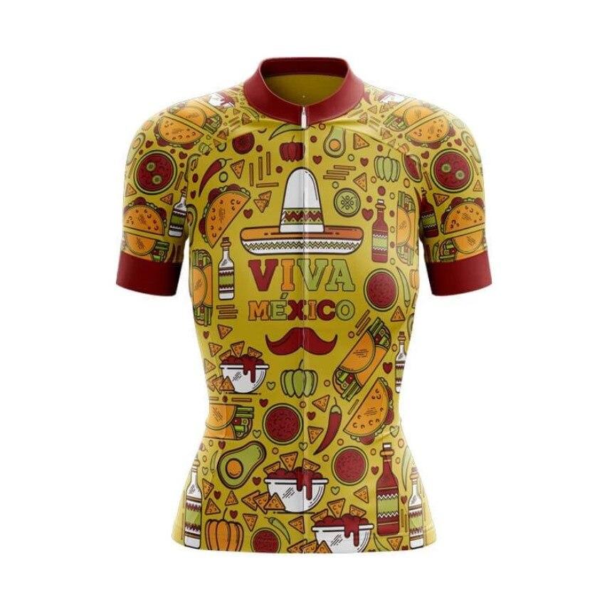 Viva Mexico Comic Women's Short Sleeve Cycling Kit - Image 2