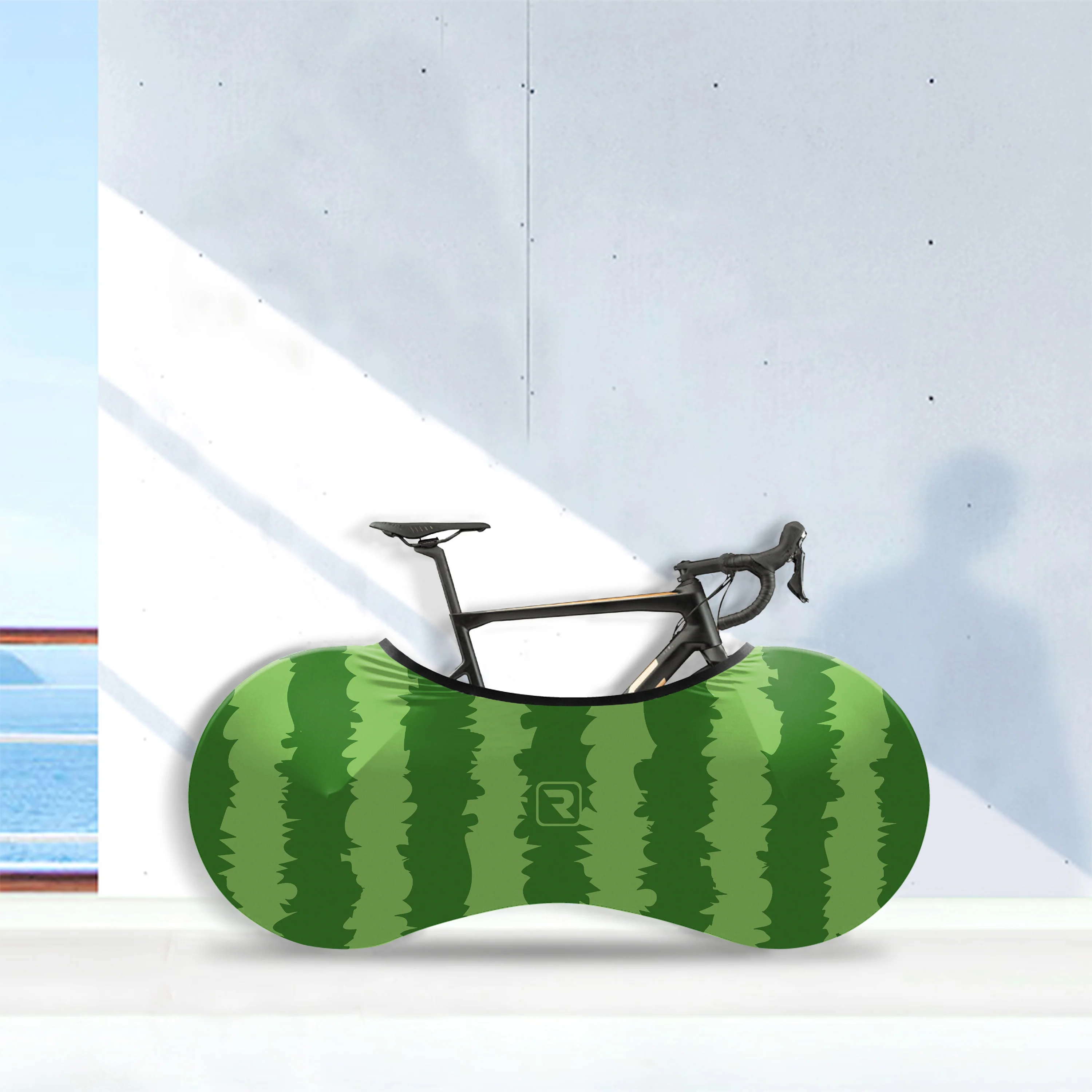 Watermelon Rind Bicycle Wheels Cover - Image 2