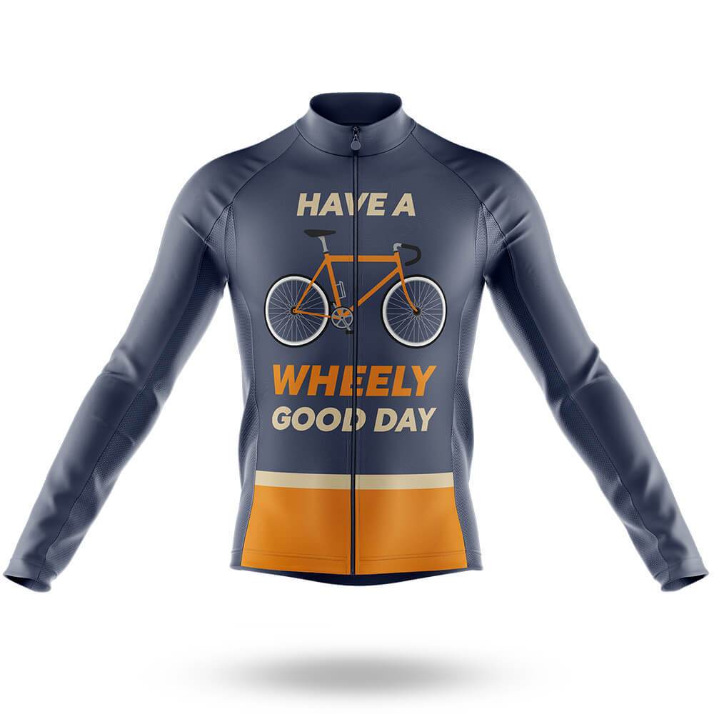 Wheely Good Day Men's Long Sleeve Cycling Kit - Image 3