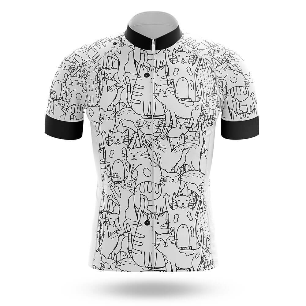 White Cat Men's Short Sleeve Cycling Kit - Image 3