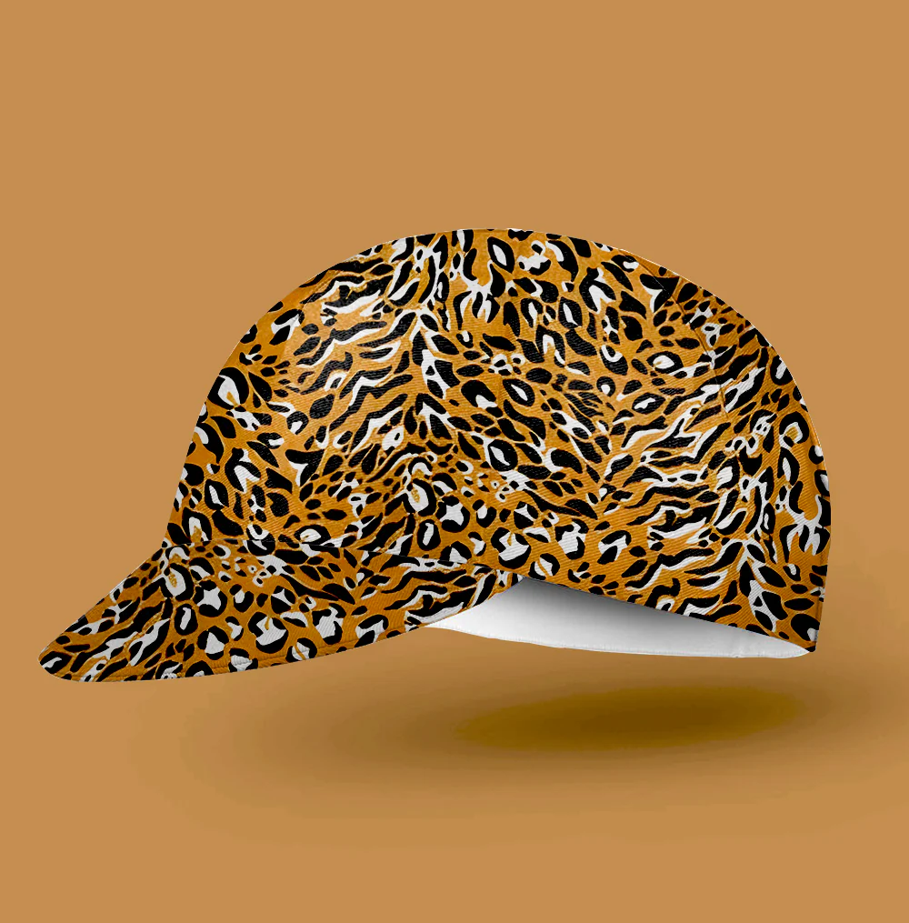 Wild Cheetah Cycling Cap - Image 2