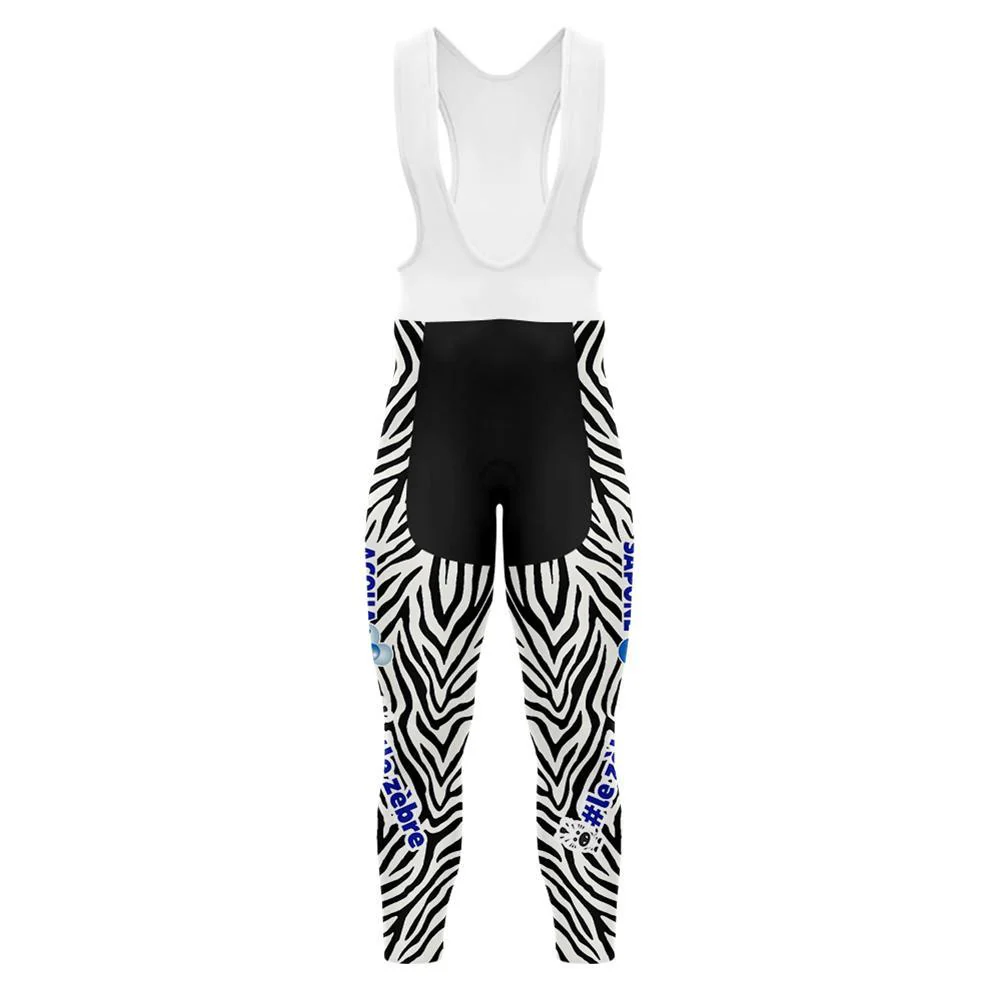 Zebra Stripes Men's Long Sleeve Cycling Kit - Image 4